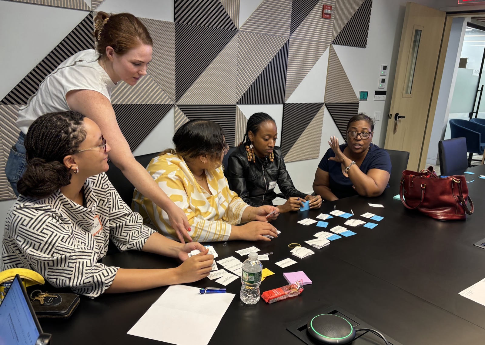 Voice to Vision community workshop with NYC residents